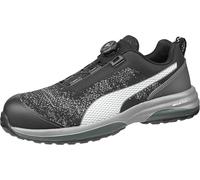 Puma Charge Low S1p ESD HRO SRC - Zapatos de seguridad, color verde, Black Disc, 45 EU