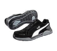 PUMA Botas de seguridad Airwist Black Blue Disc Low - color negro, talla 41