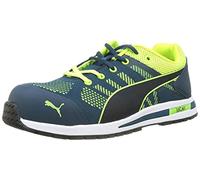 PUMA Safety Elevate Knit Low Zapatos de Trabajo Zapatos de Seguridad S1P ESD HRO SRC Tapa de Fibra de Vidrio Cubierta Protectora Antideslizante sin Metales Hombres