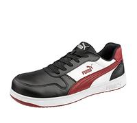 Puma Zapatillas de seguridad FRONTCOURT Low – Unisex, sin metal, tapa de fibra de vidrio, 44 EU