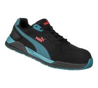 PUMA Safety Frontside - Zapatillas de seguridad (talla 39), color negro y azul