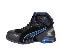 PUMA Safety Rio - Zapatos de Trabajo para Hombre, Color Negro, S3 SRC, Puntera de Aluminio, antipinchazos, Antideslizantes, para Hombre, Black, 43 EU