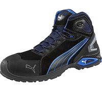Puma Zapatos de trabajo para hombre Rio S3 SRC puntera de aluminio antipinchazos negros 43 EU