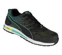 Puma Safety Vivid Green Heart Low Trainer Blackblue Euro 42 Blackblue