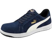 Puma Safety - Zapatillas "Icónicas" para hombre, de ante, de corte bajo, modelo BC7357 (talla 42 EU), color azul marino