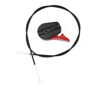 Pumixiy Cable de control del acelerador para cortacésped Victa, Rover y Masport, cable exterior de acero resistente (1350 mm), carcasa de plástico, Compat