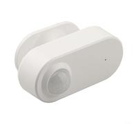 Pumixiy Sensor de movimiento PIR inteligente 3.0, para aplicación Tuya, detector infrarrojo humano inalámbrico, con base de 360°, notificación de alarma remota, para seguridad del hogar, blanco (WIFI)