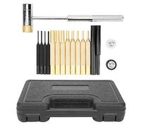 Punch Roll Roll Pin Herramienta de Mantenimiento de Acero Inoxidable de Latón de Martillo de Doble Cara para el Kit de Reparación
