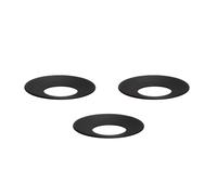 Puños FABRIC Nagel Light, Paquete de 3, Negro