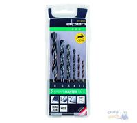 Punta Alpen Sprint Master Serie Para Metal HSS DIN 338 Pz 6 Estuche Mm