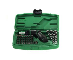 Punta de destornillador hexagonal TOPTUL 1/4 " 54uds. (SL PH TORX TORX TAMPER SQ)