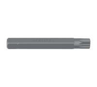 Punta de destornillador hexagonal TORX TOPTUL 10 mm 12 lados Spline TM8 Longitud: 75mm