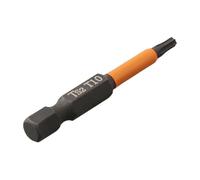 Punta de destornillador Torx de 50 mm, vástago hexagonal de 1/4 T40 de | El vástago hexagonal magnético de 0.25 pulgadas mantiene la broca firmemente asentada en tu destornillador o taladro para una