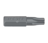 Punta destornillador hexagonal TORX TAMPER TOPTUL 1/4 " T10, Longitud 25mm