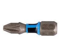 Punta destornillador makita e-03171 premier pz2 25mm: torsión, alta r