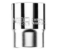 Punta hexagonal 3/4", 30 mm, acero CrV, DIN3124, certificado TÜV, n.º 08-308