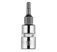 Punta hexagonal H3 en tapa 1/4, corta, 37 10-310