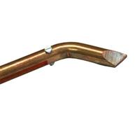 Punta normal para soldador 125W, alta conductividad, resistente al calor; ideal para soldadura en electrónica y reparaciones.