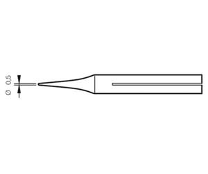 Punta soldador b03d 0,5mm para 14st jbc 0150300