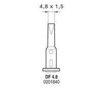 Punta soldador gas sg1070 df4.8 jbc