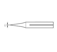 Punta soldador r05d 1mm 30st/40st/sl2020/in2100