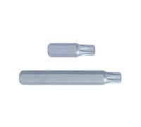 Punta torx king tony t40x80mm, hexagonal de 10mm, precisión y resiste