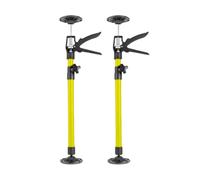 Puntales Extensibles 2 Piezas - Puntal Telescopico 50-115cm | Soporte Techo Tensor 40kg, Barra Extensible Armario para Pladur, Puntales de Obra Herramienta Tercera Mano