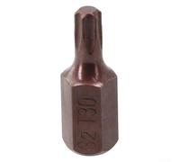 Puntas de destornillador eléctrico resistentes al desgaste para T20 para T25 para T40 T45 T50 T55 para cabeza Torx de estrella hexagonal, herramienta de cabeza de lote de metal con 30 mm de longitud y