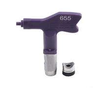 Puntas de pulverización sin aire moradas Boquilla de acero para Titan para pulverizadores Wagner, piezas de patrón de ventilador ancho, accesorios de alta presión Serie 209-655 (655)