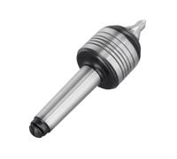 Puntas giratorias para torno MT2/MT3/MT4, punta de concentricidad de precisión con rodamientos de acero aleado, alta resistencia y resistencia al desgaste (MT3)