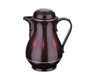 Punto rojo 330 ? jarra térmica, 1 l, plástico, rojo oscuro, 14,9 x