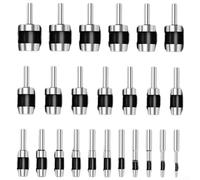 Punzón hueco de acero alto para cinturón de cuero plástico cartón esponja goma 2-25mm agujero redondo herramienta plata 55mm longitud (17mm)
