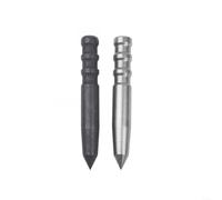 Punzón localizador central para un posicionamiento preciso del agujero antes de perforar en vidrio, aluminio, acero y madera (2 piezas)