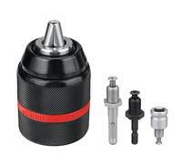 Puooifrty Metal Duty 13mm Keyless Drill Chuck Hex/SDS/Socket hembra adaptador Hardware herramienta