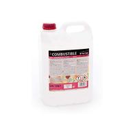 PUR LINE | Bioetanol 5L 96% Combustible para Chimeneas y Estufas, Sin Humo y Alta Combustión - Bioetanol Líquido para Biochimeneas, Quemadores y Uso Interior/Exterior