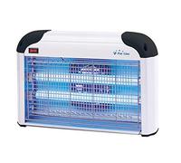 PUR LINE | Mata Insectos con Ventilador de succión y luz Ultravioleta de 20W - Mata Insectos Diseño Mural para Techo o Pared con Carcasa de Aluminio y Cobertura de hasta 50m².