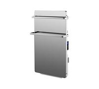 PUR LINE | Toallero Calefactor Eléctrico ZAFIR V2000T LU Purline 2000W - Radiador de baño en Cristal Templado con Acabado Espejo, Temporizador semanal programable y Display LED