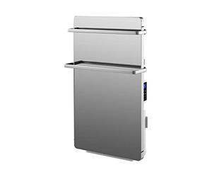 PUR LINE | Toallero Calefactor Eléctrico ZAFIR V2000T LU Purline 2000W - Radiador de baño en Cristal Templado con Acabado Espejo, Temporizador semanal programable y Display LED