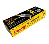 Purdy Monarch Elite - Juego de 3 Pinceles (1 x 1.5 Pulgadas, 1 x 2 1 x 3 Pulgadas)