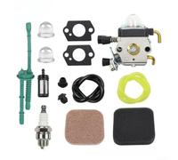PureBowlic Carburador, para línea de combustible de filtro de aire para FS45 FS55 FS75 para recortadora FS80 FS85, reemplazo para ZAMA C1Q-S97 S66 S153, piezas de afinación para sierra de poste de