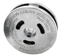 PureBowlic Cepillo de alambre de acero de brida adaptador de 11 mm para amoladora angular Cerdas de 0,7 mm de diámetro exterior máximo 4500 RPM Limpieza de cubierta profunda de tuberías Preparación de