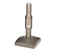 PureBowlic Conductor de varilla de tierra de vástago 65A, para martillo eléctrico, cabeza de martillo de pilotaje de poste en T de aleación de acero de aleación de 40CR, broca de destornillador de