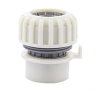 PureBowlic Conector de manguera de lavadora de conexión rápida, mangueras de tubo de bloqueo, accesorio de plástico de ingeniería para lavandería doméstica y uso de lavado de coches, color blanco