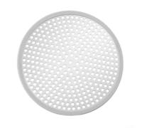 PureBowlic Cubierta de drenaje de ducha de acero inoxidable, colador de fregadero de borde de silicona para bañera, baño, cocina, evita obstrucciones, redondo o cuadrado, plateado, fácil de limpiar