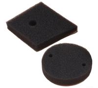 PureBowlic Esponja de montaje de filtro de aire para cortacésped NB411 RB411, pieza de repuesto de espuma de alta eficiencia, material de hardware negro para protección del motor, fácil instalación (B