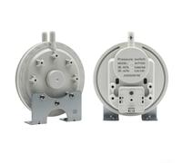 PureBowlic Interruptor de presión de aire de caldera de gas para sistemas de calefacción montados en la pared, accesorios de interruptor neumático ajustables, construcción de plástico y metal para una