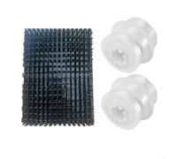 PureBowlic Kit de repuesto para limpiador robótico de piscina con rodamiento de tubo de rueda RCX26005 y cepillo de rodillo RCX26008 para modelos RC9740 RC9742 para una mayor e limpieza y
