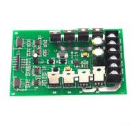 PureBowlic Módulo de controlador de motor de puente H de doble canal 15A 10A DC Tablero de control de motor 3V-36V para regulación Pwm para proyectos electrónicos de coche inteligente robot DIY PCB