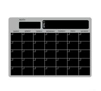 PureBowlic Pizarra blanca borrable para calendario mensual A3, pizarra magnética, PET, tablero de mensajes para el hogar, oficina, planificación, horario, borrado en seco, lavable con paño húmedo