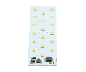 PureBowlic Placa de circuito de luz solar de llama 1,2 V-2 V para 36 LED para decoración de lámpara de vela, efecto de parpadeo nocturno automático, módulo PCB compacto para proyectos de antorcha